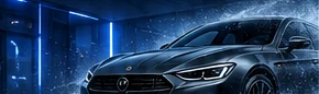 Современная автомойка самообслуживания